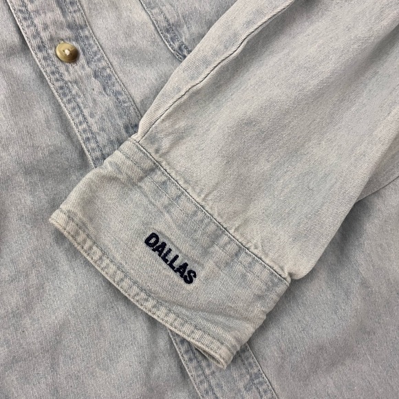 Denim Hard rock Button up - Picture 4 of 6